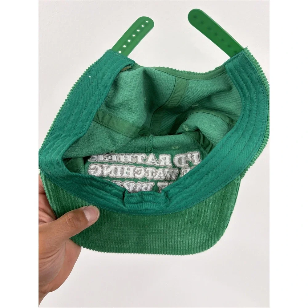Bird Watching Green Corduroy Hat I'd Rather Be Watching The Birds